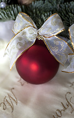 Image showing Christmas bauble Advent decoration