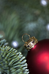 Image showing Christmas bauble Advent decoration