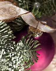 Image showing Christmas bauble Advent decoration