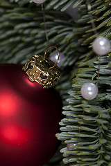 Image showing Christmas bauble Advent decoration