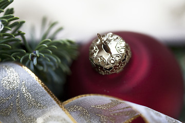 Image showing Christmas bauble Advent decoration