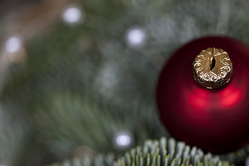 Image showing Christmas bauble Advent decoration