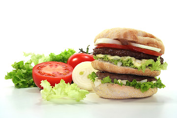 Image showing Double Burger