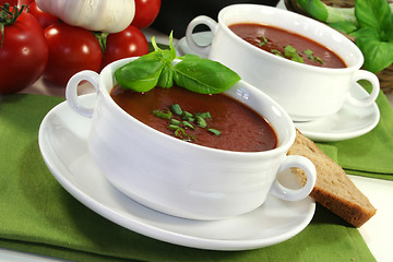 Image showing Tomato soup