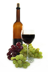 Image showing Red wine