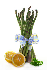 Image showing green asparagus