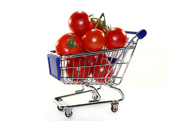 Image showing Vegetable shopping