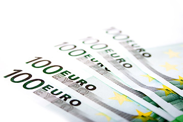 Image showing euro banknotes 