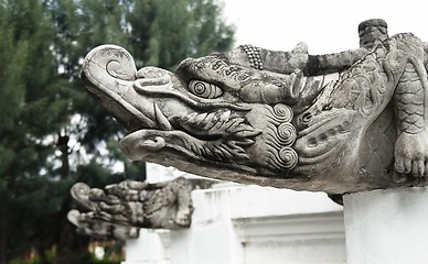 Image showing Asian Sculpture Dragon