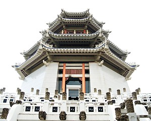 Image showing Pagoda. Traditional Chinese Temple