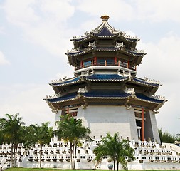 Image showing Pagoda. Traditional Chinese Temple