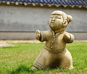 Image showing Funny traditional Thai garden sculpture