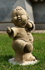 Image showing Funny traditional Thai garden sculpture