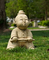 Image showing Funny traditional Thai garden sculpture