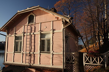 Image showing Old wooden house