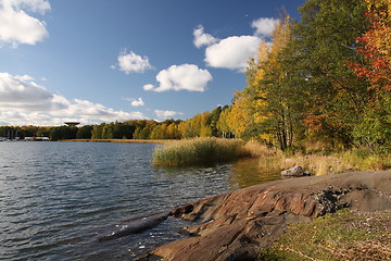 Image showing Sea shore in Finland