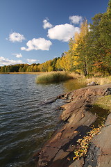 Image showing Sea shore in Finland