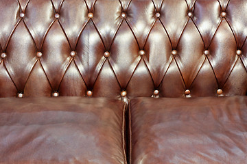 Image showing Leather upholster