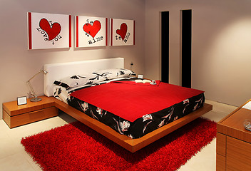 Image showing Love bedroom