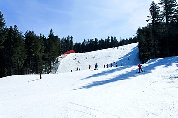 Image showing Ski terrains