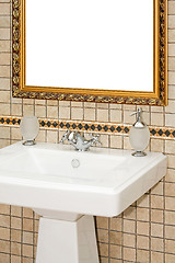 Image showing Antique sink