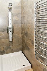 Image showing Marble shower