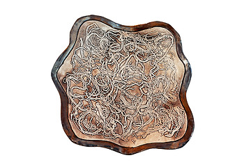 Image showing Spaghetti tray
