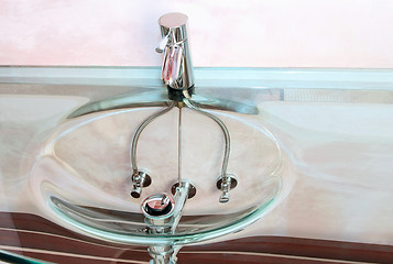 Image showing Glass sink