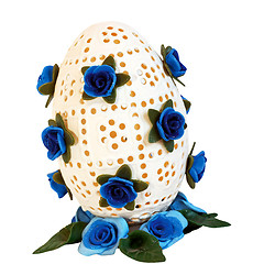 Image showing Egg blue roses
