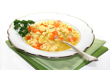 Image showing Chicken soup