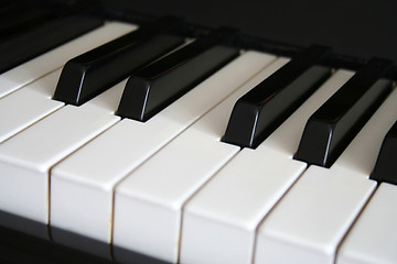 Image showing Piano keys