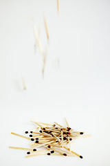 Image showing Pile of Matches