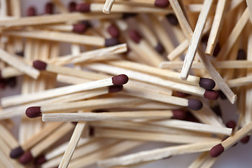 Image showing Pile of Matches