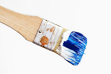 Image showing Brush with Acryl Color