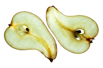 Image showing Sliced Pear