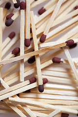 Image showing Pile of Matches