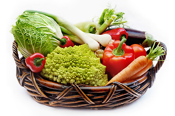 Image showing Vegetables in the basket