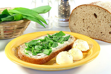 Image showing Wild Garlic Bread