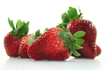 Image showing Strawberries