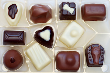 Image showing Belgian chocolate