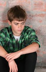 Image showing Serious Teen