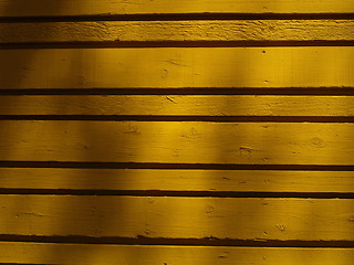 Image showing wooden wall