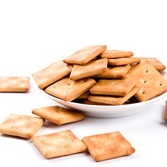 Image showing cookies on plate