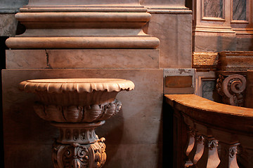 Image showing Baptismal font