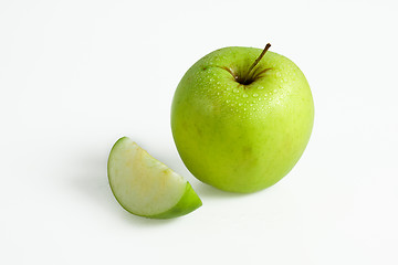 Image showing Green Apple isolated on white