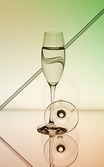 Image showing Reflection and Refraction