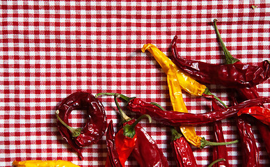 Image showing Dried Chili Peppers