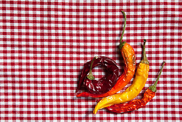 Image showing Dried Chili Peppers