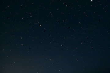 Image showing Night sky with Great Bear