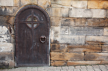 Image showing Old Metal Door